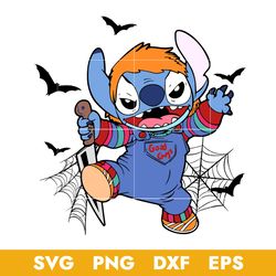 Stitch Michael Myers Svg, Michael Myers Svg, Stitch Halloween Svg, Png Dxf Eps Digital File
