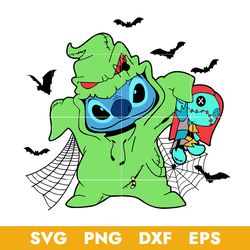 Stitch Oogie Boogie Svg, Oogie Boogie Svg, Stitch Halloween Svg, Png Dxf Eps Digital File