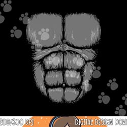 kids halloween gorilla monkey costume money png, sublimation copy