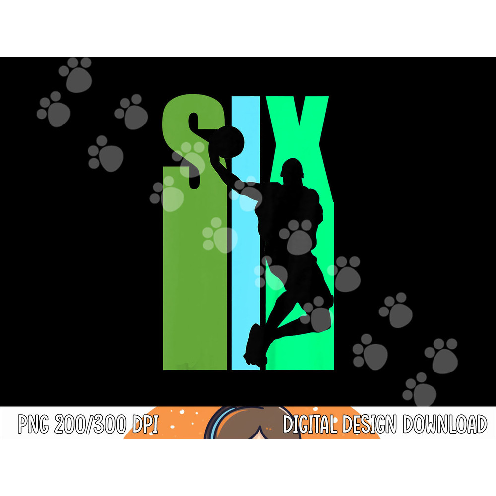 Kids Retro Boys Basketball Birthday 6th Birthday Ball 6 Youth png, sublimation copy.jpg