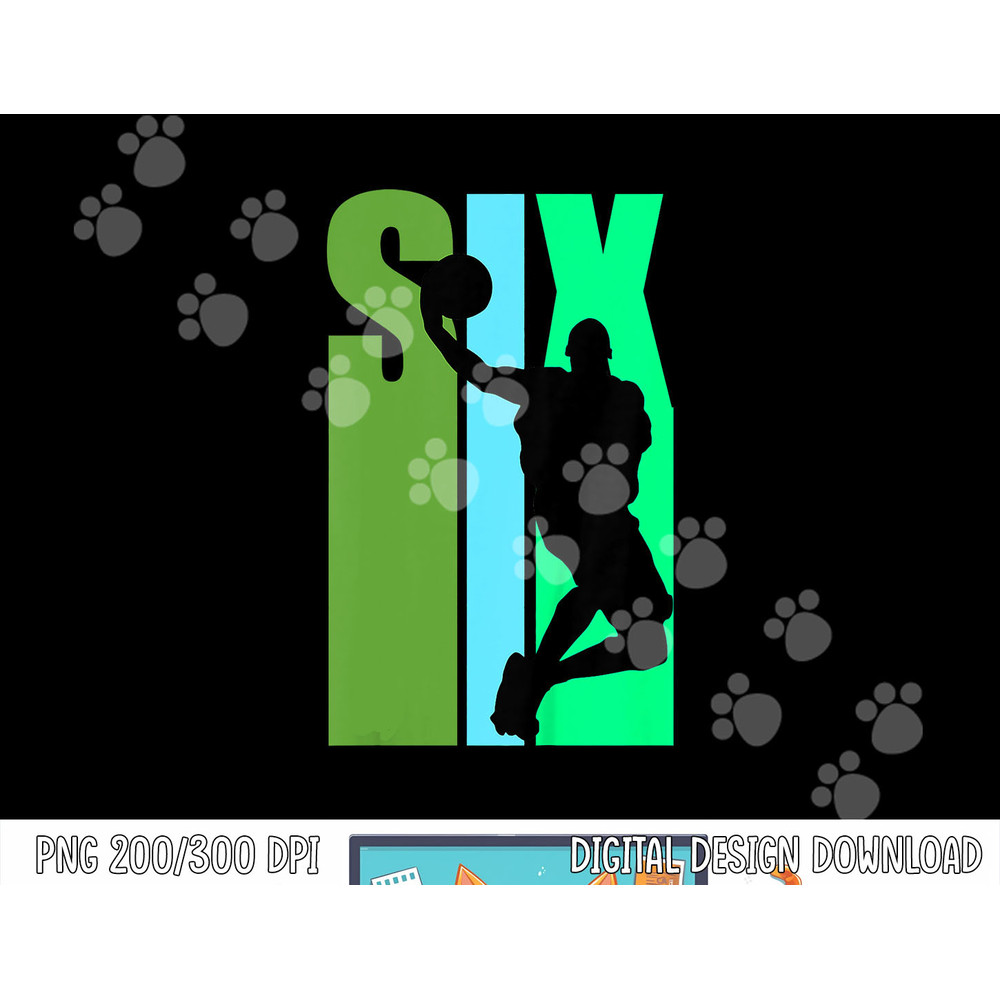 Kids Retro Boys Basketball Birthday 6th Birthday Ball 6 Youth png, sublimation copy.jpg