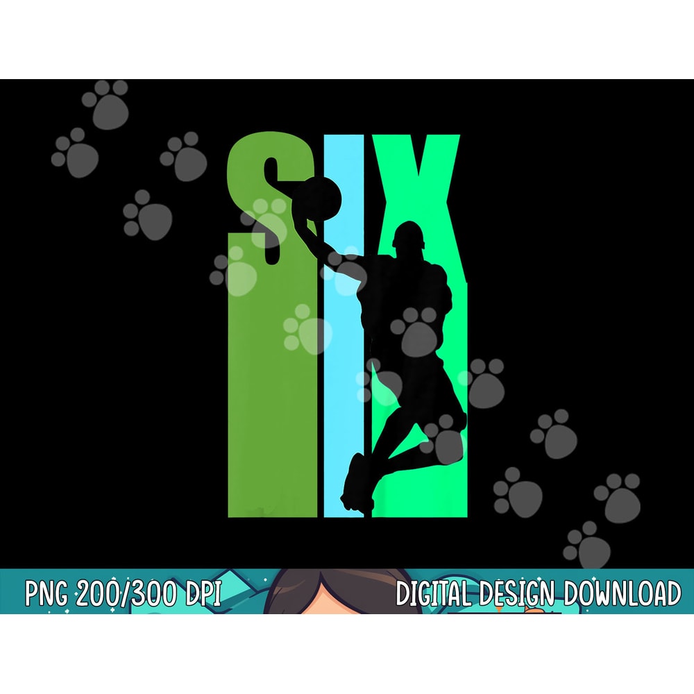 Kids Retro Boys Basketball Birthday 6th Birthday Ball 6 Youth png, sublimation copy.jpg