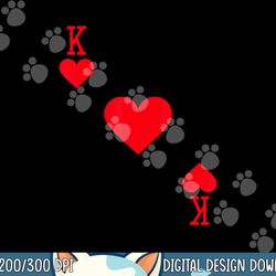 king of hearts costume png, sublimation halloween deck of cards copy