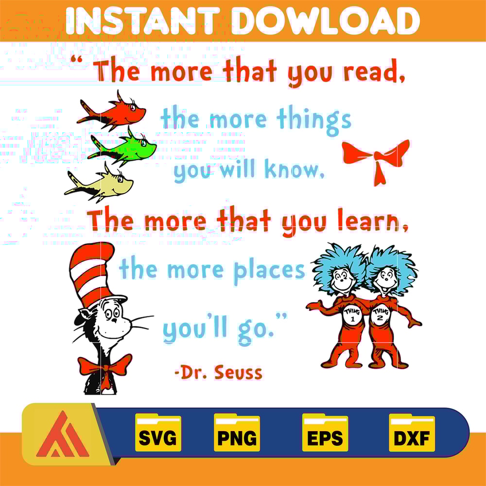 Dr.Suess Svg, Dxf, Png, Dr.Suess book Png, Dr. Suess Png, Sublimation, Cat in the Hat cricut, Instant Download (112).jpg
