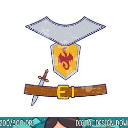knight costume armor sword suit halloween png, sublimation copy