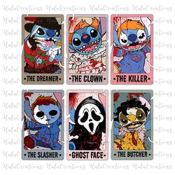 Halloween Characters Tarot Card Png, Halloween Horror Movie Png