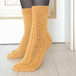 Knitting Pattern Socks | Women Socks | PDF Pattern | Knit Socks | Knit Wool Socks | Socks Pattern | V10