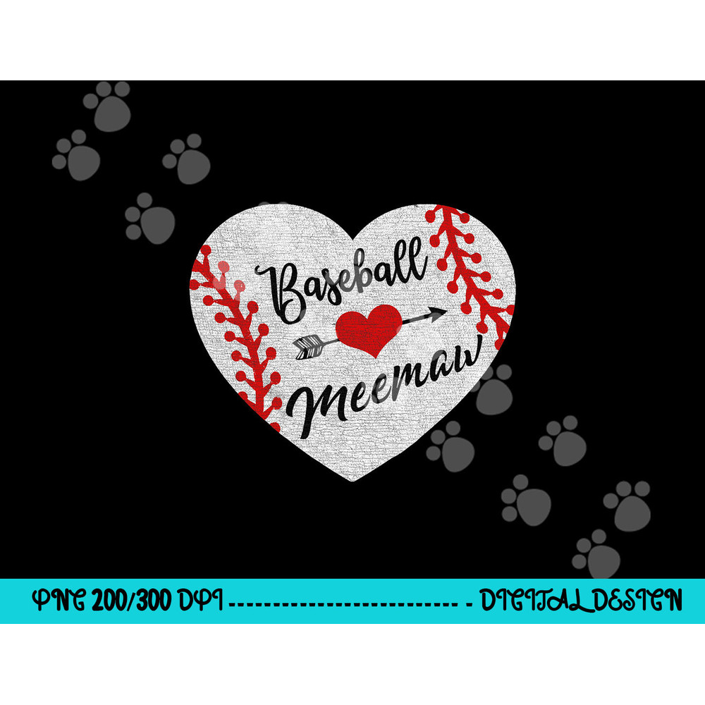 Baseball Heart Meemaw Shirt Mother s Day Gift png, sublimation copy.jpg