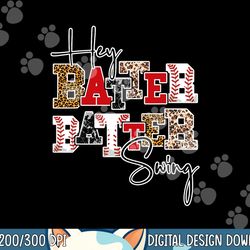 leopard hey batter batter swing funny baseball game ballpark png, sublimation