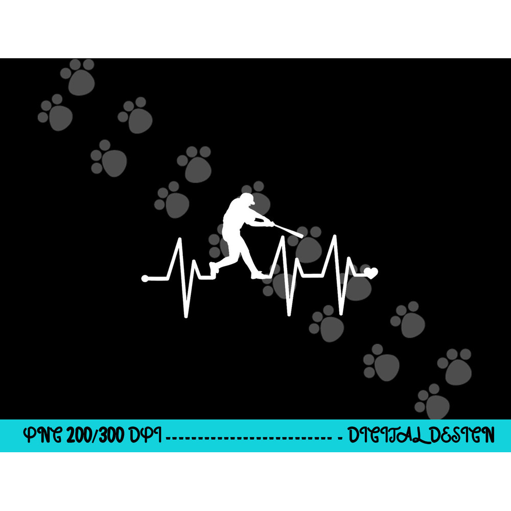 Baseball Heartbeat Pulse Shirt - Funny Baseball png, sublimation copy.jpg