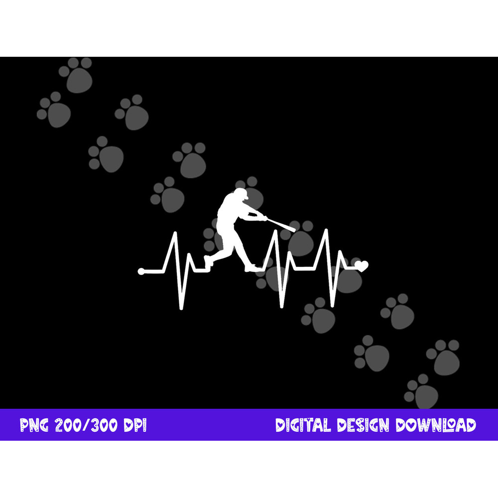 Baseball Heartbeat Pulse Shirt - Funny Baseball png, sublimation copy.jpg