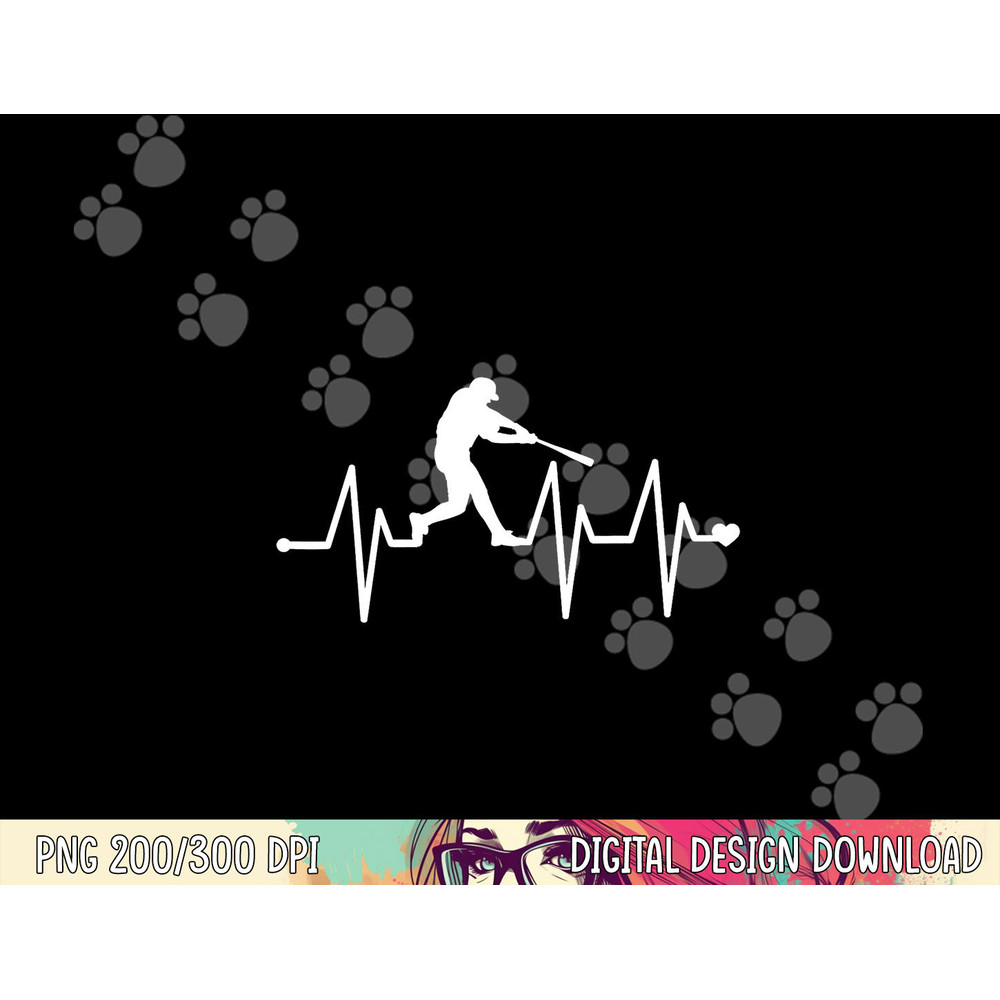 Baseball Heartbeat Pulse Shirt - Funny Baseball png, sublimation copy.jpg