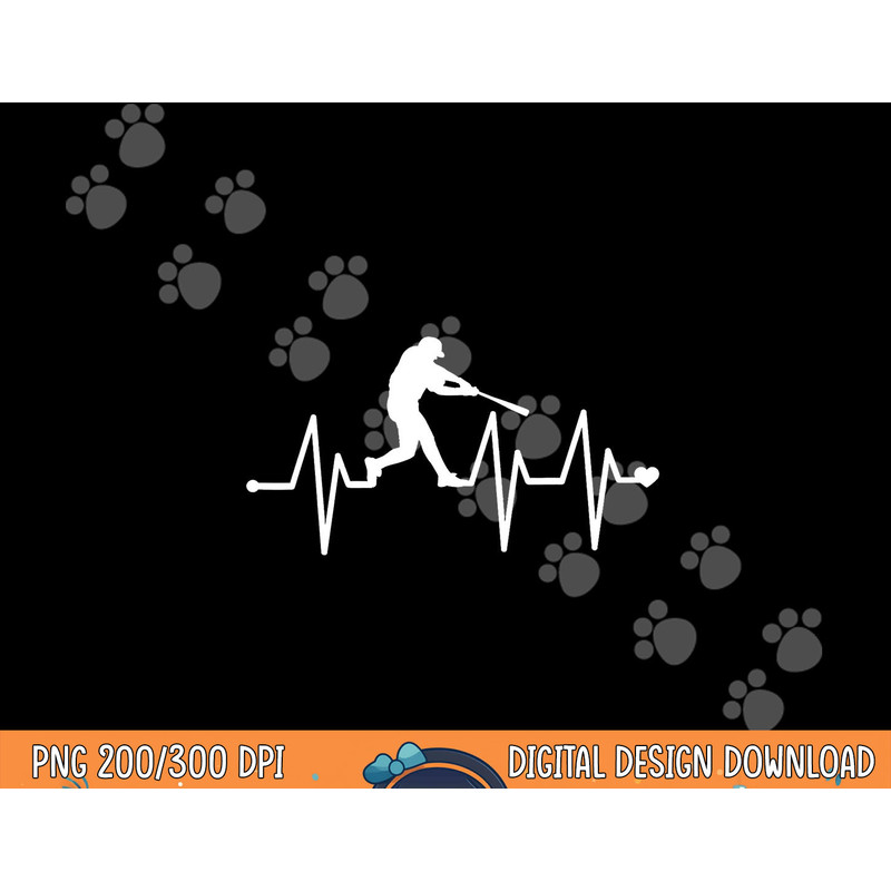 Baseball Heartbeat Pulse Shirt - Funny Baseball png, sublimation copy.jpg