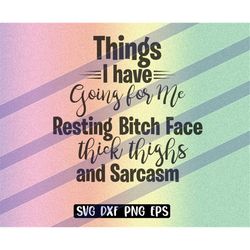 bitch rest face cutfile download svg dxf png eps sarcasm