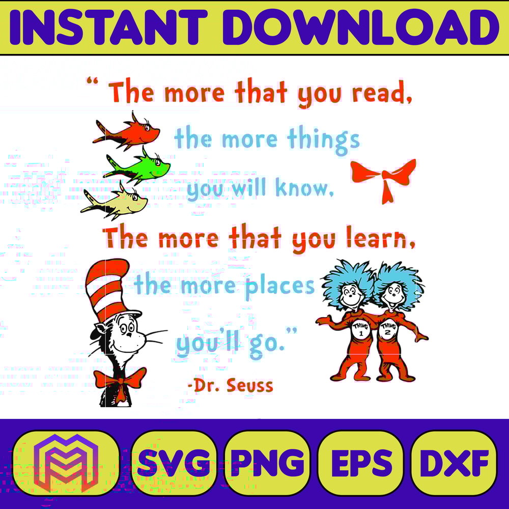 Dr.Suess Svg, Dxf, Png, Dr.Suess book Png, Dr. Suess Png, Sublimation, Cat in the Hat cricut, Instant Download (112).jpg