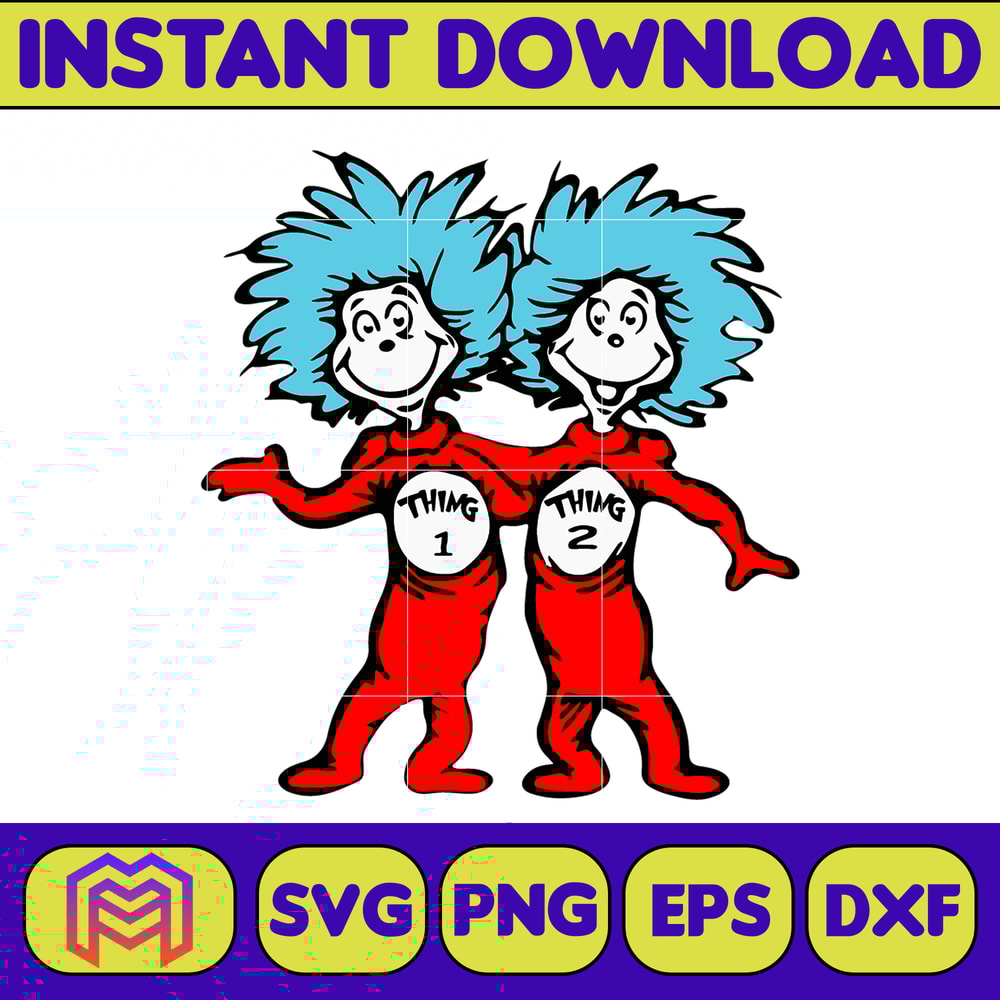 Dr.Suess Svg, Dxf, Png, Dr.Suess book Png, Dr. Suess Png, Sublimation, Cat in the Hat cricut, Instant Download (122).jpg