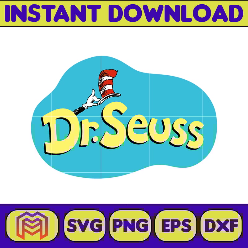 Dr.Suess Svg, Dxf, Png, Dr.Suess book Png, Dr. Suess Png, Sublimation, Cat in the Hat cricut, Instant Download (129).jpg