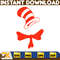 Dr.Suess Svg, Dxf, Png, Dr.Suess book Png, Dr. Suess Png, Sublimation, Cat in the Hat cricut, Instant Download (1).jpg