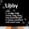 LIBBY Definition Personalized Name Funny Birthday Gift Idea png,sublimation copy.jpg