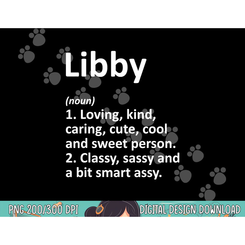 LIBBY Definition Personalized Name Funny Birthday Gift Idea png,sublimation copy.jpg