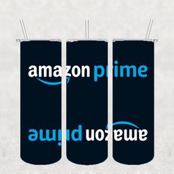 amazon prime tumbler png, sublimation tumbler png, tumbler wrap png, 20oz skinny tumbler png digital download