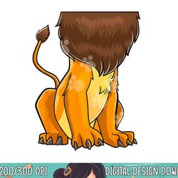 lion body costume mane cute headless funny lions halloween png, sublimation copy
