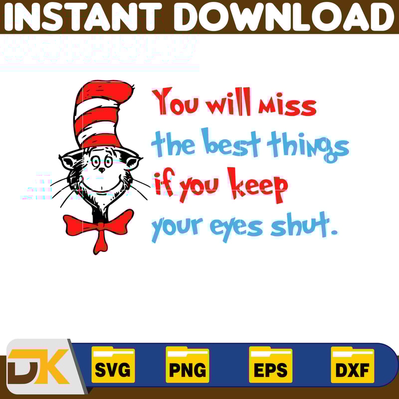 Dr.Suess Svg, Dxf, Png, Dr.Suess book Png, Dr. Suess Png, Sublimation, Cat in the Hat cricut, Instant Download (102).jpg