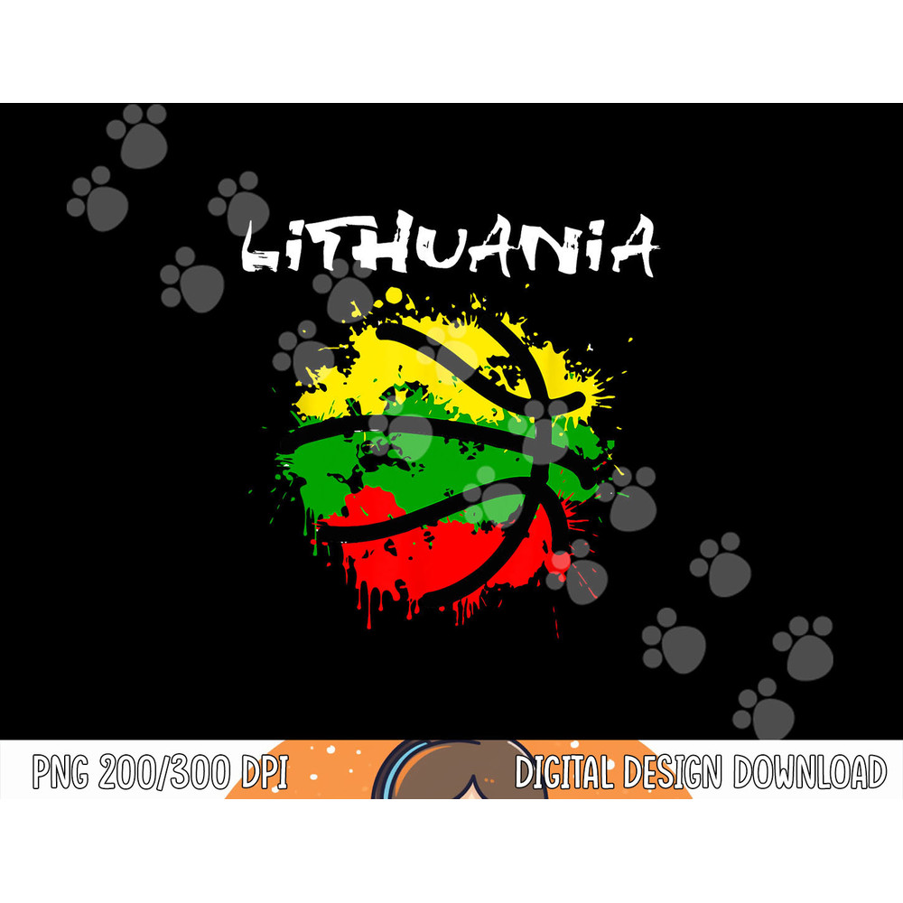 Lithuania Basketball Abstract - Lithuania Strong Basketball png, sublimation copy.jpg