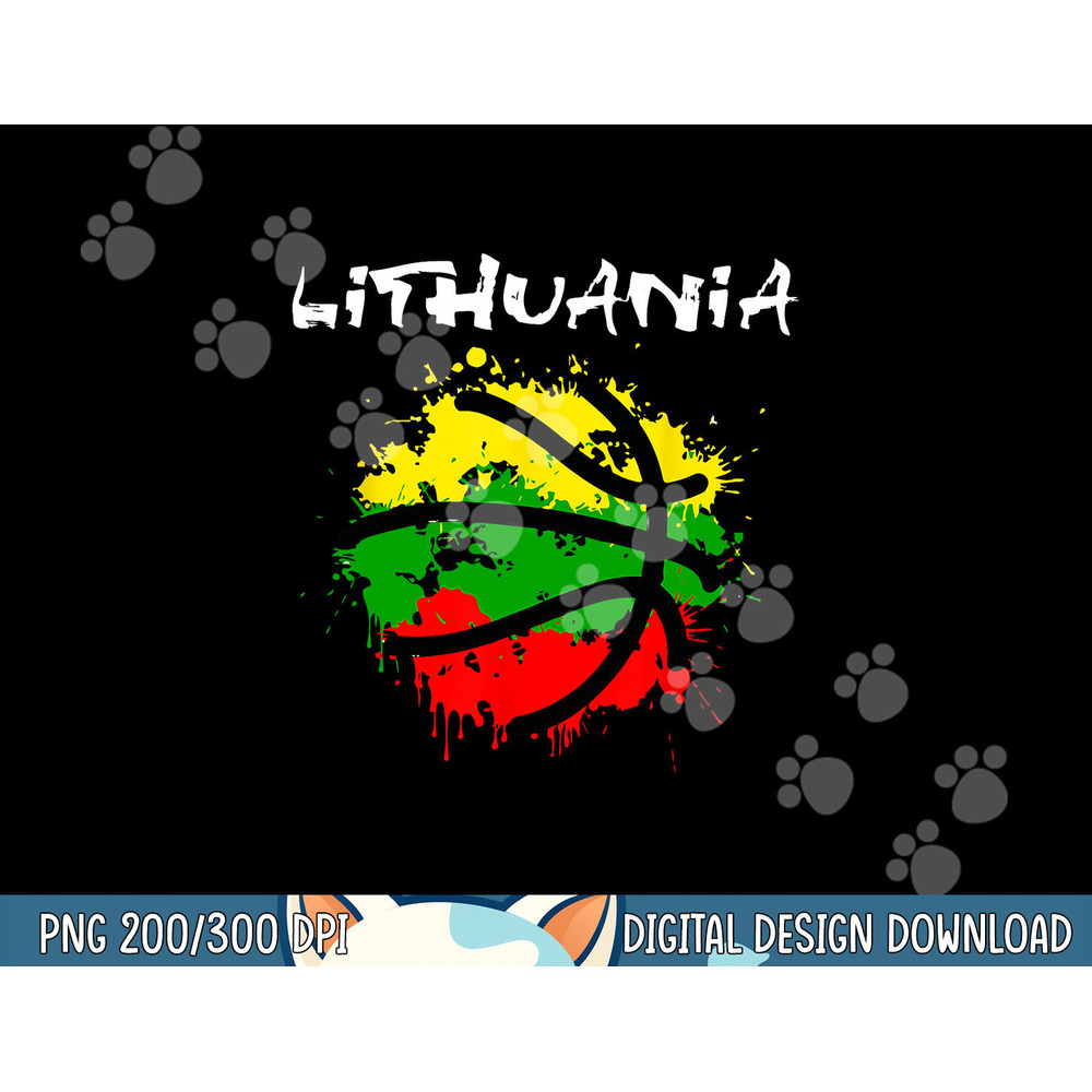 Lithuania Basketball Abstract - Lithuania Strong Basketball  png, sublimation copy.jpg