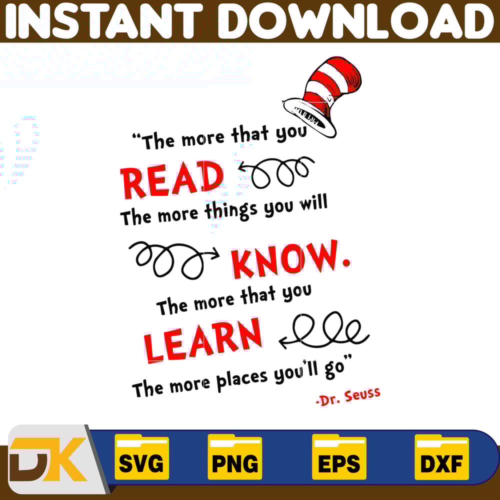 Dr.Suess Svg, Dxf, Png, Dr.Suess book Png, Dr. Suess Png, Sublimation, Cat in the Hat cricut, Instant Download (108).jpg