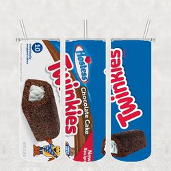 chocolate twinkies tumbler png, sublimation tumbler png,chocolate tumbler wrap, 20oz skinny tumbler png digital download