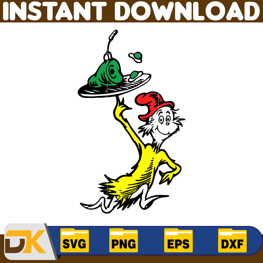 Dr.Suess Svg, Dxf, Png, Dr.Suess book Png, Dr. Suess Png, Sublimation, Cat in the Hat cricut, Instant Download (123).jpg