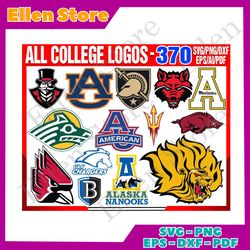 Over 370 All College Logos Bundle