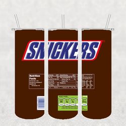snickers tumbler png, sublimation tumbler png, snickers tumbler wrap, 20oz skinny tumbler png digital download