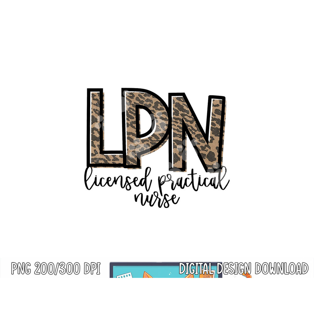 LPN Licensed Practical Nurse Cute Nurse  png, sublimation copy.jpg