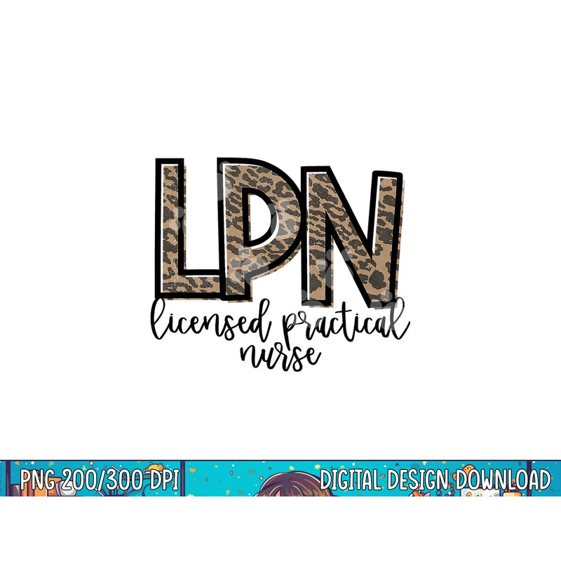 LPN Licensed Practical Nurse Cute Nurse png, sublimation copy.jpg
