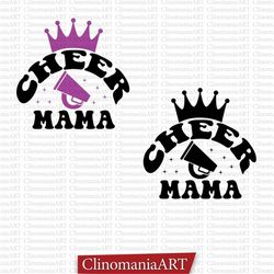 cheer mama svg, cheer mom svg, cheerleader svg, cheer season svg, team spirit svg, cheer life svg, gift for mom, proud c