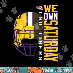 lsu tigers football saturdays officially licensed png, sublimation copy