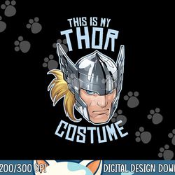marvel avengers thor halloween costume png, sublimation copy