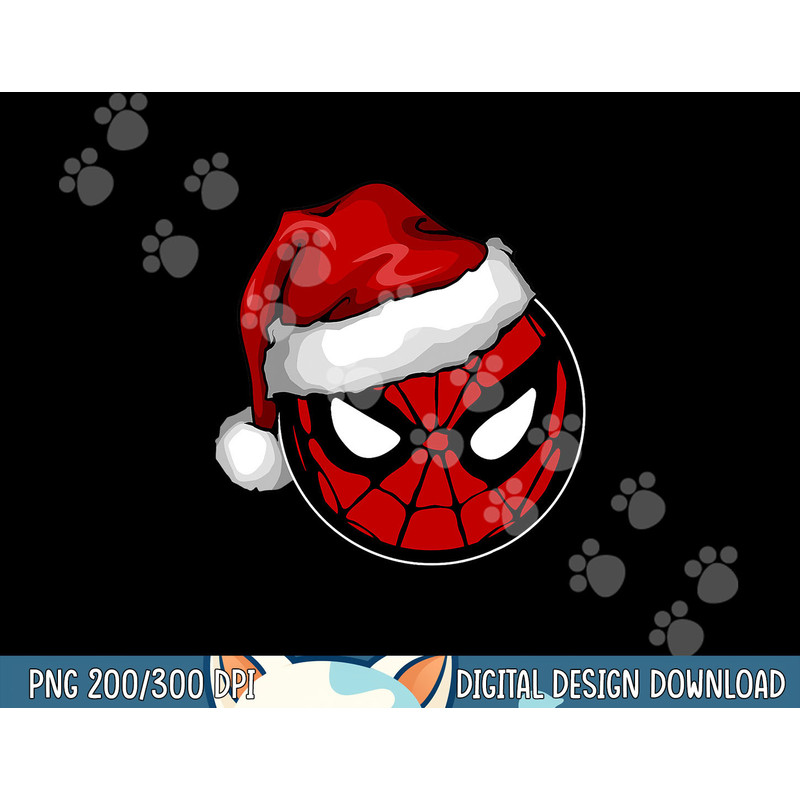 Marvel Christmas Spider-Man Santa Hat png, sublimation copy.jpg