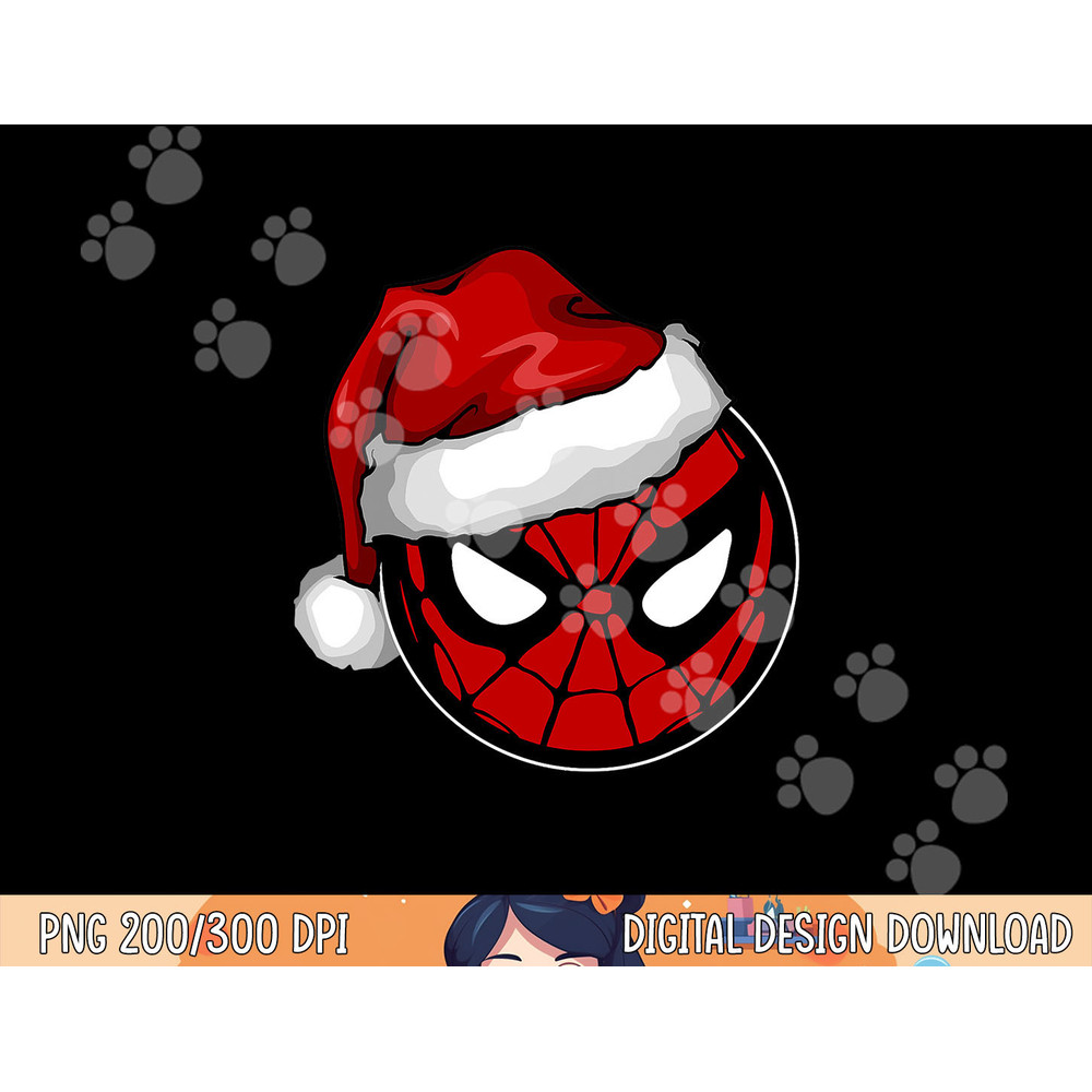 Marvel Christmas Spider-Man Santa Hat png, sublimation copy.jpg