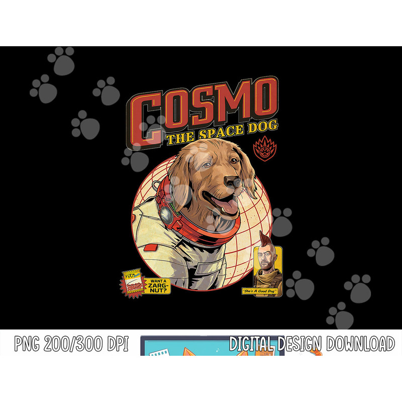 Marvel Guardians of the Galaxy Volume 3 Cosmo the Space Dog png, sublimation copy.jpg