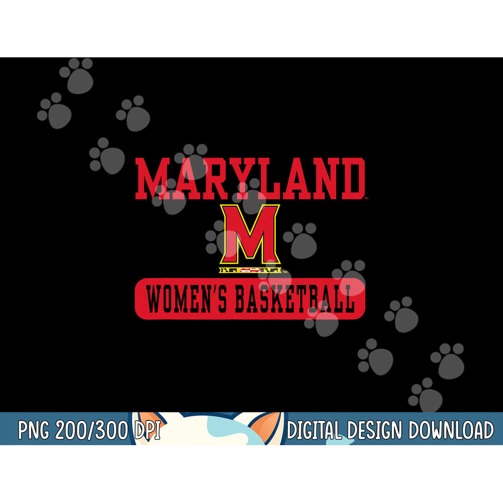 Maryland Terrapins Womens Basketball Logo  png, sublimation copy.jpg