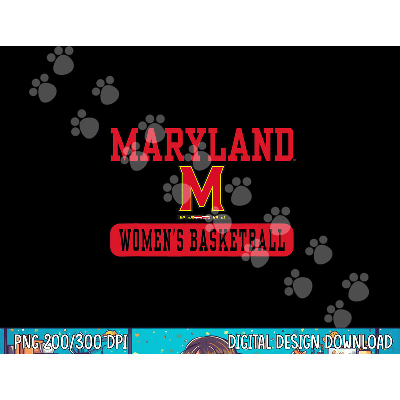 Maryland Terrapins Womens Basketball Officially Licensed png, sublimation copy.jpg