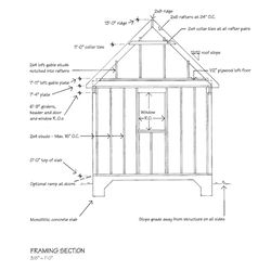 10x14 All Purpose Storage Shed Building Plans