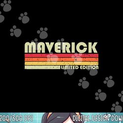 maverick gift name personalized funny retro vintage birthday png, sublimation copy