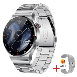 LIGE ECG PPG Bluetooth Call Smart Watch Men 2023 Sports Bracelet NFC Waterproof Custom Watch SmartWatch For IOS Android