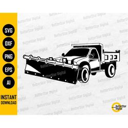 snow truck svg | snowplow svg | snow plow illustration drawing decal sticker | cricut silhouette | printable clipart dig