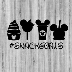 snack goals svg bundle, mouse world svg bundle, mouse vacation, cut file, clipart, svg files for cricut, svg, dxf, eps,