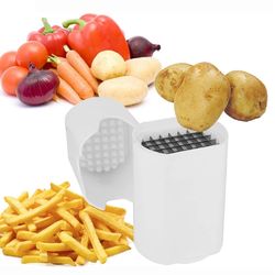 potato fries cutter-easy french fry cutter vegetable fruit dicer kitchen tool